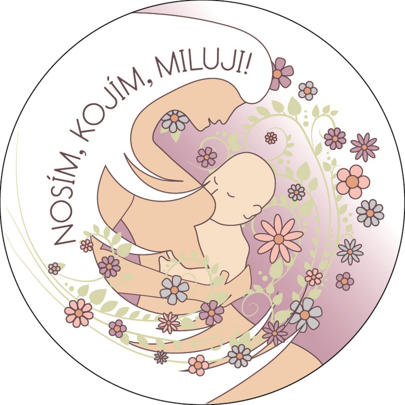  „Nosím, kojím, miluji!" bílá