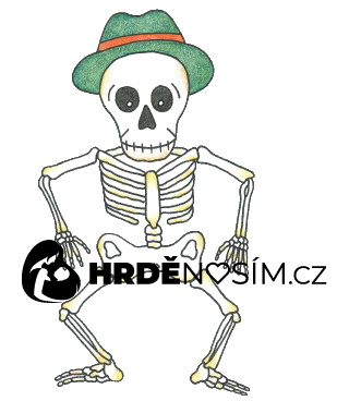 Hrnek dětský Kostlivec