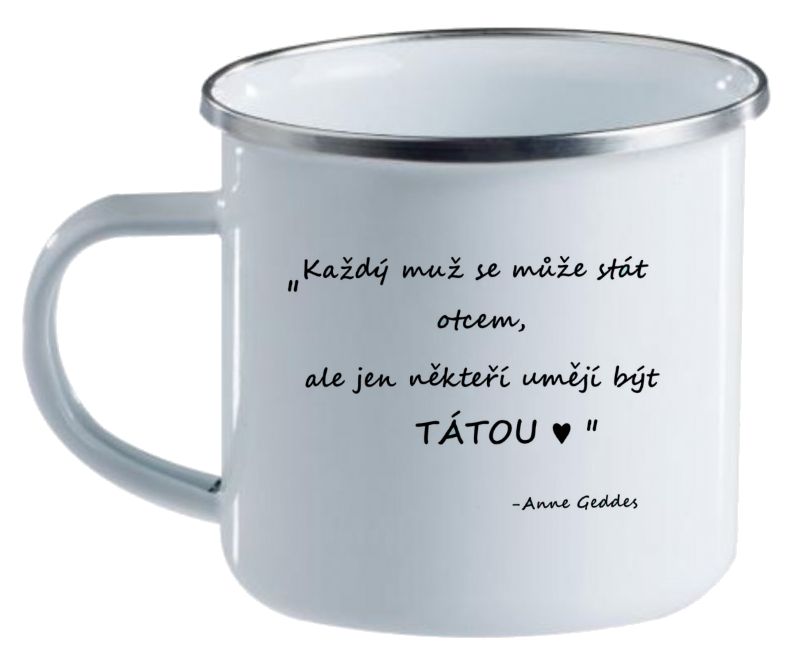 Plecháček táta a syn