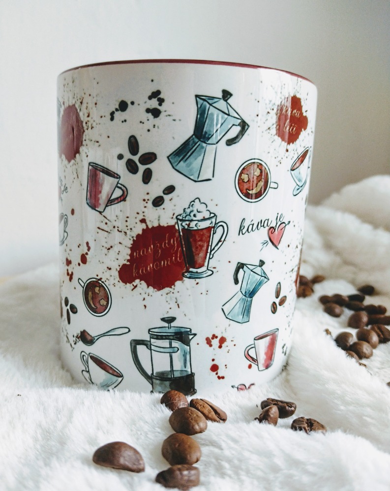 Hrnek" Teplé už mi ani nechutná" 