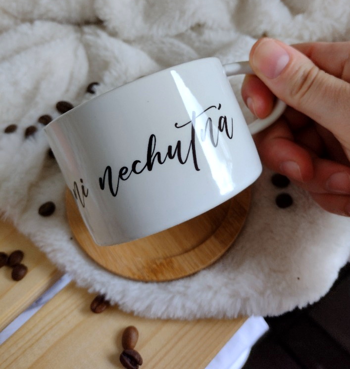 Makronka "Teplé už mi ani nechutná"