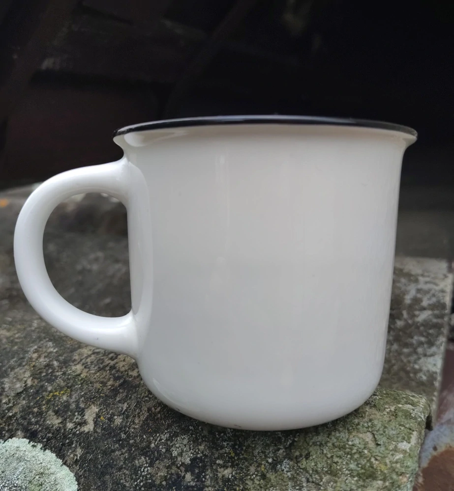 Keramický hrnek imitace smalt 400ml