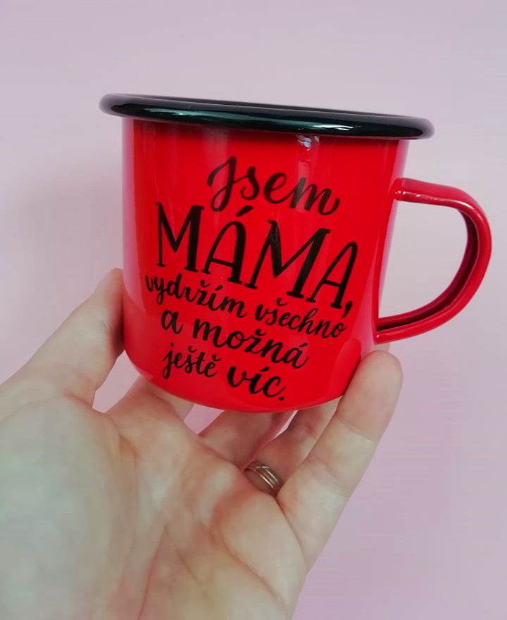 Plecháček červený Jsem máma