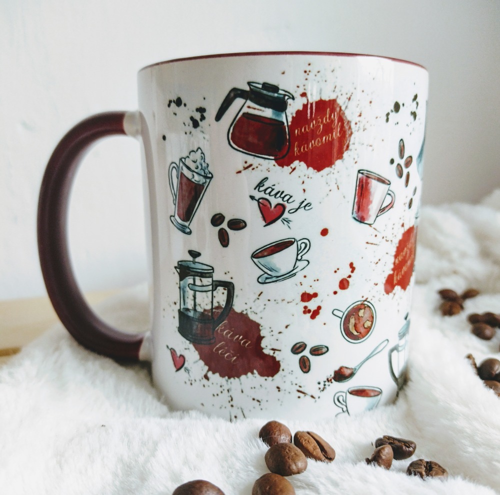 Hrnek" Teplé už mi ani nechutná" 