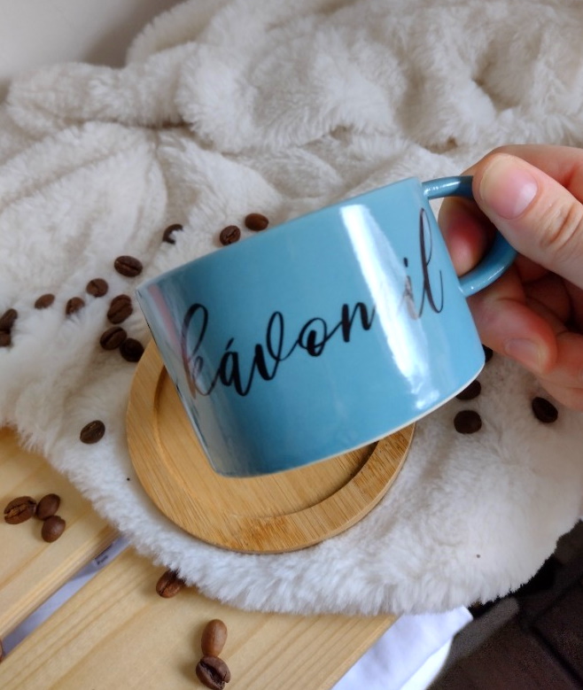 Makronka "Navždy kávomil"