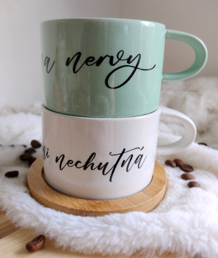 Makronka "Teplé už mi ani nechutná"