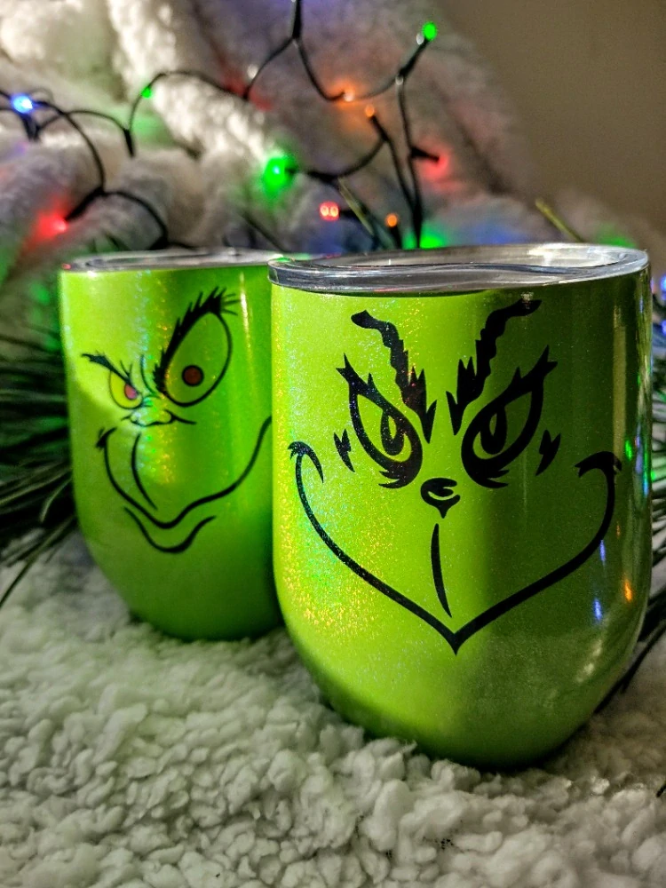 Termohrnek duhově zelený Grinch