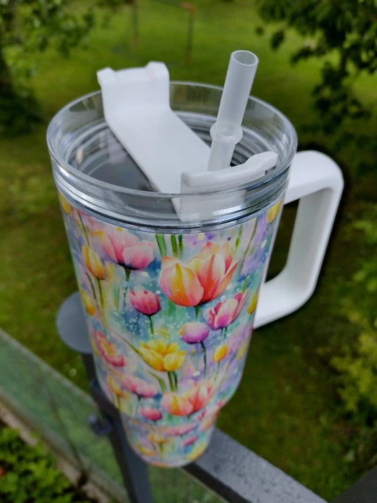 MAXI Termohrnek Tulipány