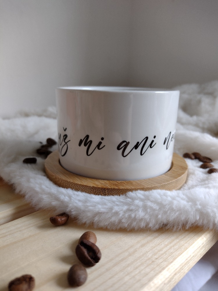 Makronka "Teplé už mi ani nechutná"