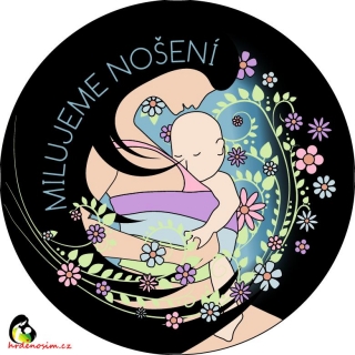  „Milujeme nošení" tmavá modrá