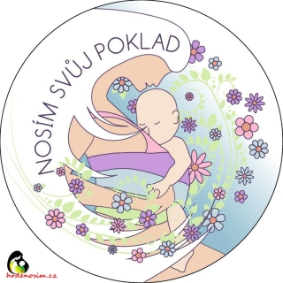  „Nosím svůj poklad" bílá