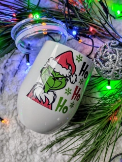 Termohrnek bílý Grinch